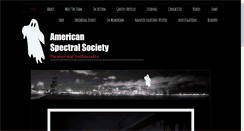 Desktop Screenshot of americanspectralsociety.com